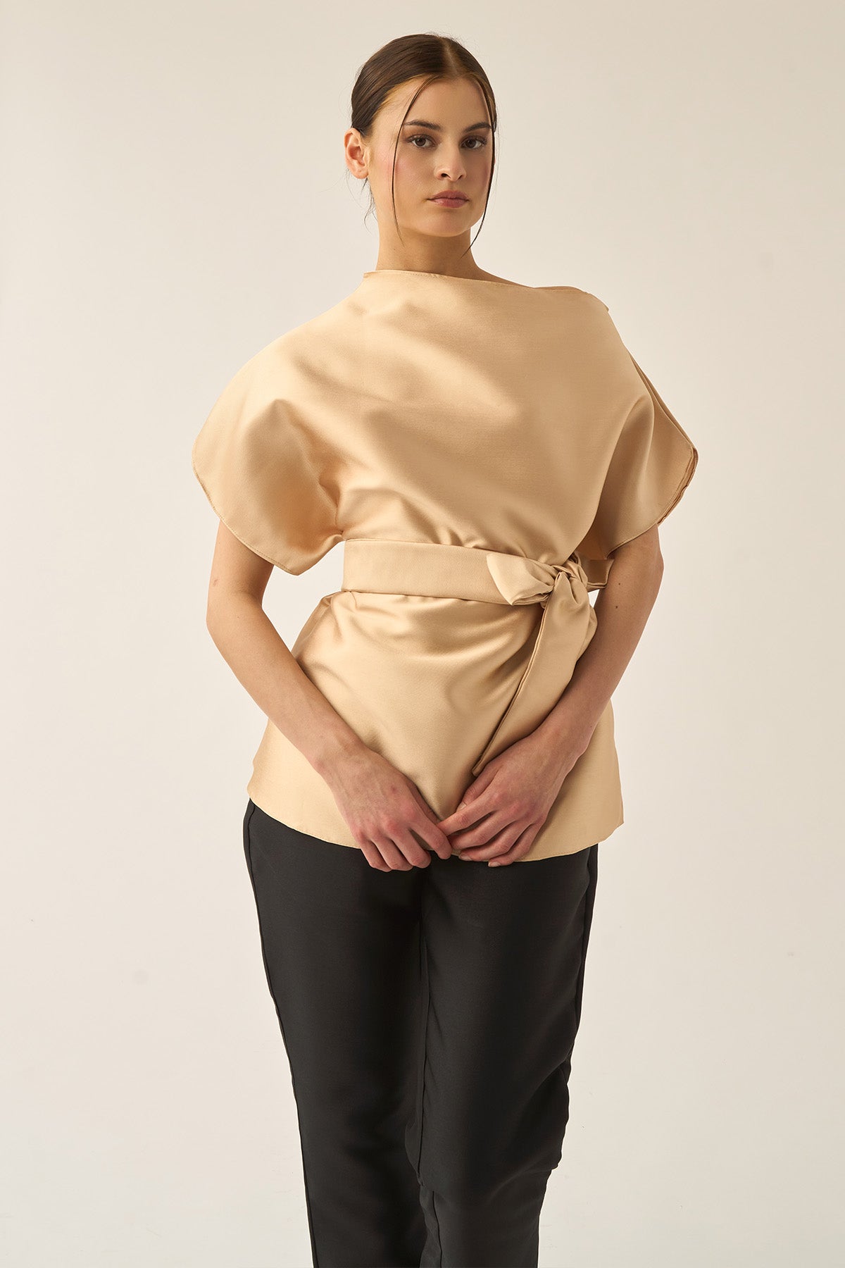 Freya Top in Mikado Silk (for Pre-order)